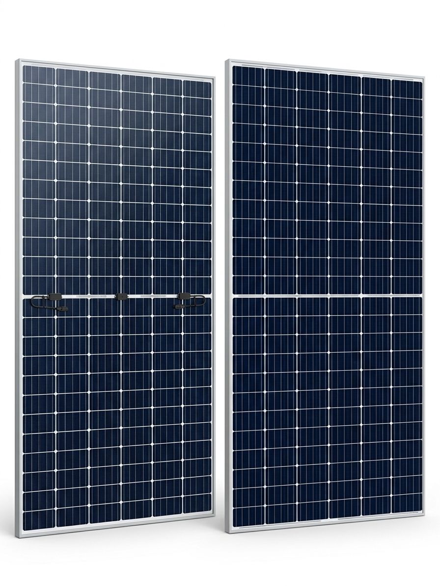 Monocrystalline Solar Panel Silver Frame